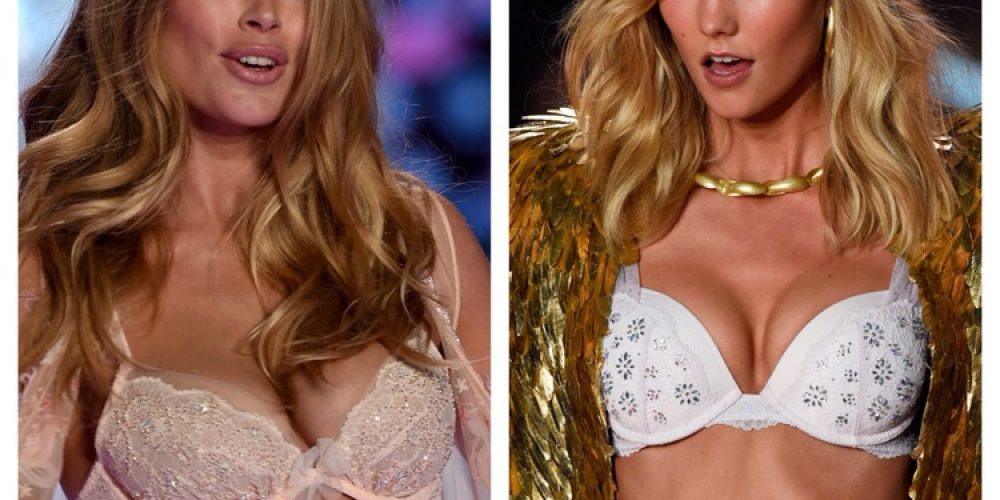 DOUTZEN KROES & KARLIE KLOSS BID FAREWELL TO VS