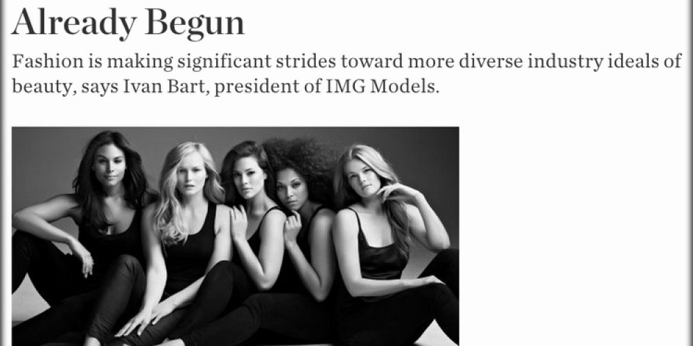 IVAN BART: «THE PLUS-SIZE REVOLUTION HAS ALREADY BEGUN»